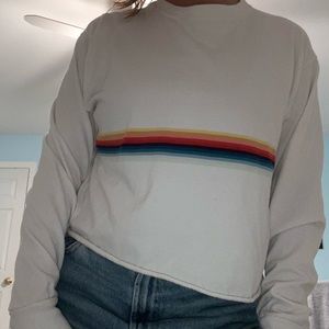Rainbow Striped Longsleeve